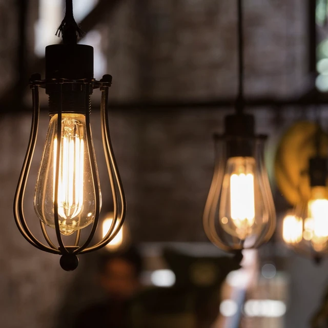 Alt view image 6 of 7 - Vintage Edison Bulb 4W,Equivalent 40W Incandescent,ST18 Antique LED Filament Bulbs,Non Dimmable 2700K Warm White,E26 Led Bulb,Pack of 12
