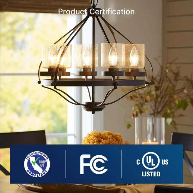 Alt view image 6 of 7 - 100W Equivalent LED Candelabra Bulbs, 800LM Dimmable B11 E12 LED Chandelier Light Bulbs, 5.5W, 3500K Netural White, 6 Pack