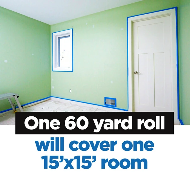 Alt view image 4 of 7 - Original Painter's Tape 2090-24VR4-A, 0.94 in x 60 yd (24mm x 54.8m), 4 Rolls/Pack