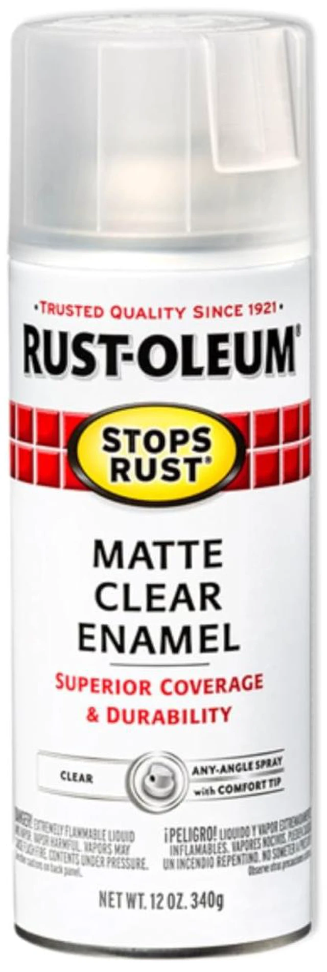 Alt view image 2 of 7 - 285093-6PK Stops Rust Spray Paint, 12 oz, Matte Clear, 6 Pack