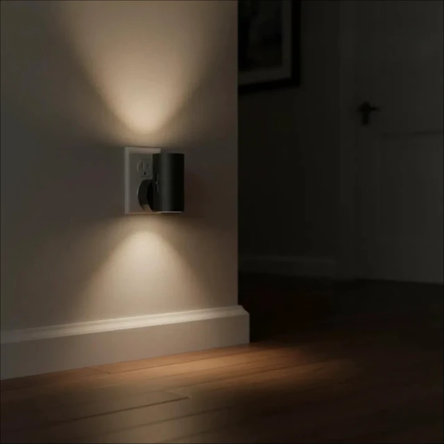 Alt view image 3 of 7 - LED Night Lights Plug into Wall,Dimmable,Daylight 5000K,4 Pack Dusk to Dawn Sensor,0-300LM Adjustable Brightness,Bathroom, bedroom