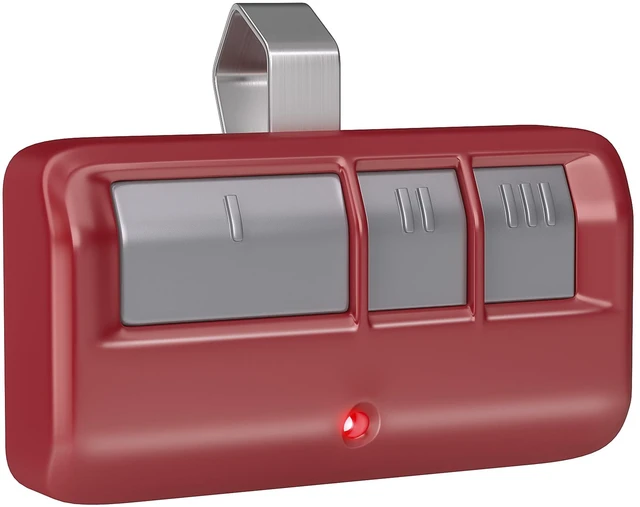 Main image of 1 for Chamberlain LiftMaster Craftsman Garage Door Opener Remote 893LM 893Max 971LM Universal, Red
