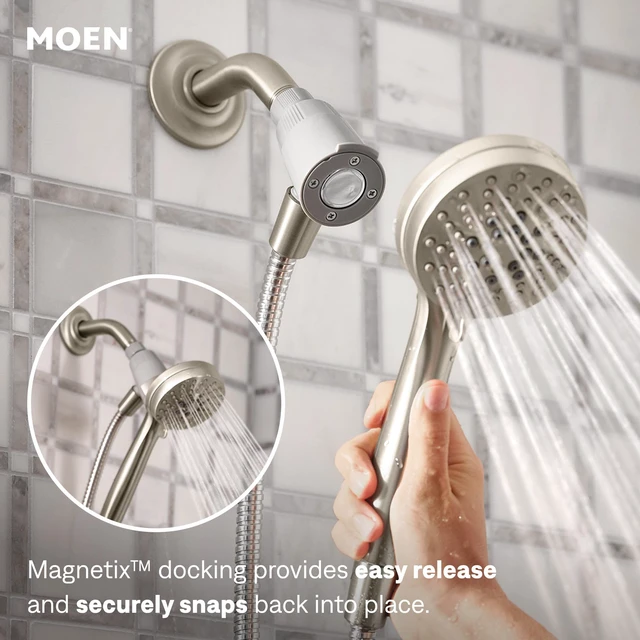 Alt view image 4 of 6 - 26100EPSRN Engage Magnetix Handheld Showerhead, Spot Resist Nickel 6-Function