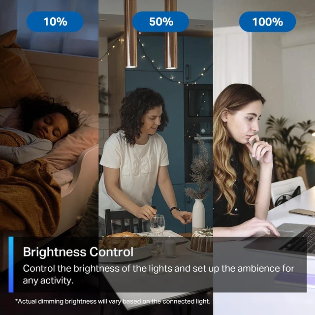 Alt view image 4 of 7 - Matter Smart Dimmer Switch, S505D, Single Pole, Need Neutral Wire Voice Control w/Siri, Alexa & Google Home, UL Certified, Timer & Schedule, Easy Guided Install