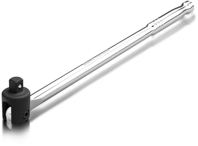 Main image of 00206A 1/2" Breaker Bar, 1/2-Inch Drive 24-Inch Breaker Bar, Flex Head Chrome-Moly Cr-Mo, Lug Nut Wrench, Tire Bar, Cheater Bar