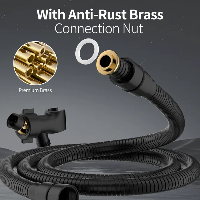 Alt view image 7 of 7 - High Pressure Filtered Handheld Shower Head 9 Spray4 filters Removes Chlorine and Hard Water Impurities, Power Wash Mode, Anti-Clog Soft Silicone Nozzles,Adjustable Bracket