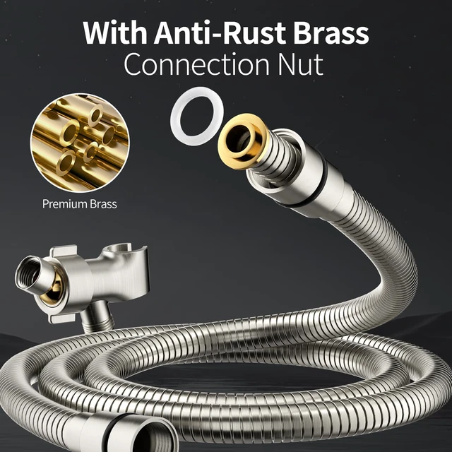 Alt view image 7 of 7 - High Pressure Filtered Handheld Shower Head 9 Spray1 filter Removes Chlorine and Hard Water Impurities, Power Wash Mode, Anti-Clog Soft Silicone Nozzles,Adjustable Bracket