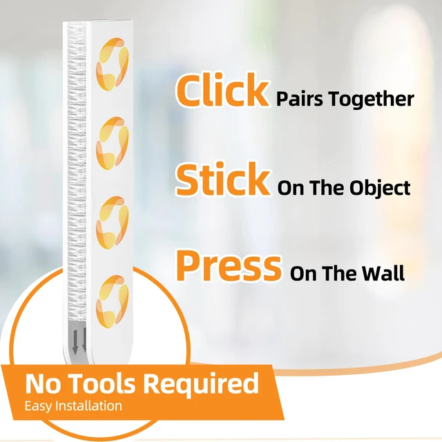 Alt view image 4 of 6 - Damage Free Picture Hanging Strips, 40 Pairs, XL, White