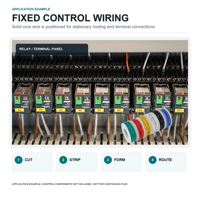 Alt view image 5 of 7 - 16 AWG Solid Tinned Copper Wire Kit, 6 Colors, 13.2 ft Each