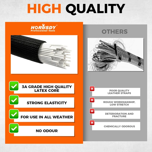 Alt view image 4 of 7 - 8-Piece 24 & 48 Inch Bungee Cords with Hooks, Heavy Duty Outdoor Elastic Bungee Straps, Industrial Grade Bungee Cord for Securing Tarps, Luggage, Tents, Bikes or Garden Tidying