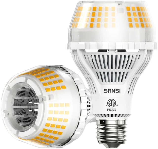 Main image of 200W Equivalent Bright Light Bulbs 2-Pack, 3000 Lumens Non-Dimmable A21 E26 22W, 3000K Soft Warm LED Light Bulbs, ETL Listed, 22-Year, Energy Saving LED Bulb for Home Garage, 2Pack