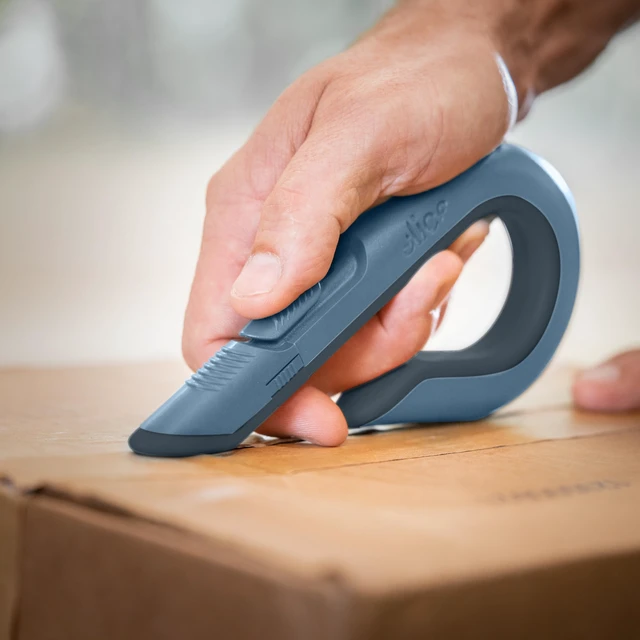 Alt view image 3 of 4 - Box Cutter, Heavy Duty Utility Knife, Safe Ceramic Blade Lasting 11x Longer than Metal, Slate, 1 Pack