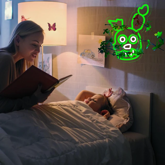 Alt view image 5 of 6 - Fnaf springtrap Neon Signs for Wall DecorFive Nights LED Neon Lights for GameroomBirthdayChristmas Gifts for kids