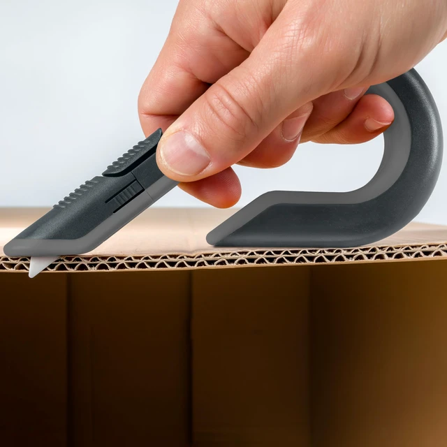 Alt view image 4 of 4 - Box Cutter, Heavy Duty Utility Knife, Safe Ceramic Blade Lasting 11x Longer than Metal, Stone, 1 Pack