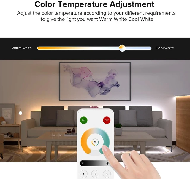Alt view image 5 of 7 - SP630E Bluetooth Controllers 4 Zones 2.4GHz RF RB2 Remote Kit APP & RF Remote, Supports COB/SMD PWM & SPI CCT Tunable White LED Strip WS2811 etc DC5V/12V/24V, For Smart Home Lighting
