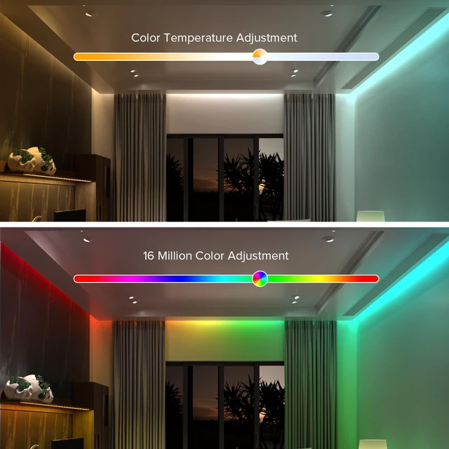 Alt view image 5 of 7 - SP630E Bluetooth Controllers 4 Zones 2.4GHz RF RB4 Remote Kit APP & RF Remote, Support COB SMD PWM or SPI RGBCCT RGBWW LED Strip WS2805 WS2811 IC DC5V/12V/24V, For Smart Home Lighting
