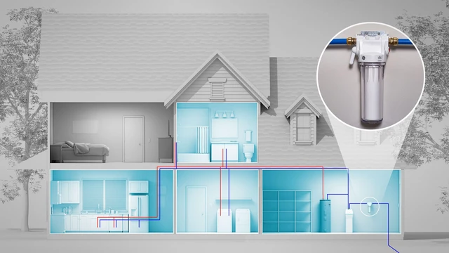 Alt view image 4 of 4 - FXWSC Whole House Water Filter | Replacement for Water Filtration System | NSF Certified: Reduces Sediment, Rust & Other Impurities from Water | Replace Every 3 Months for Best Results | 2 Filters