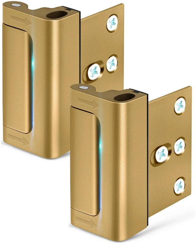 Main image of Home Security Door Reinforcement Lock Door Lock for Kids Safety from Inside Door Locks for Front Door Child Proof Door Latch for Top Deadbolt Lock Home Defend Flip Door Guardian Lock Withstand 800 lbs