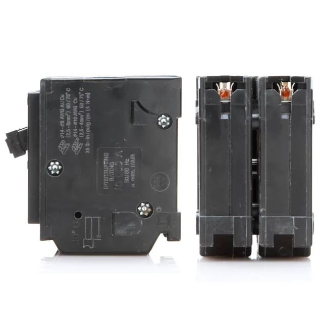 Alt view image 7 of 7 - Genuine Square D HOM230 30 Amp Double Pole Circuit Breaker Kit UL Listed, Plug-On Replacement for Homeline Load Center Panel Box, 30A, 120/240V, 10kAIC, 30Amp, 2 Pole HOM Series, 1 Pack