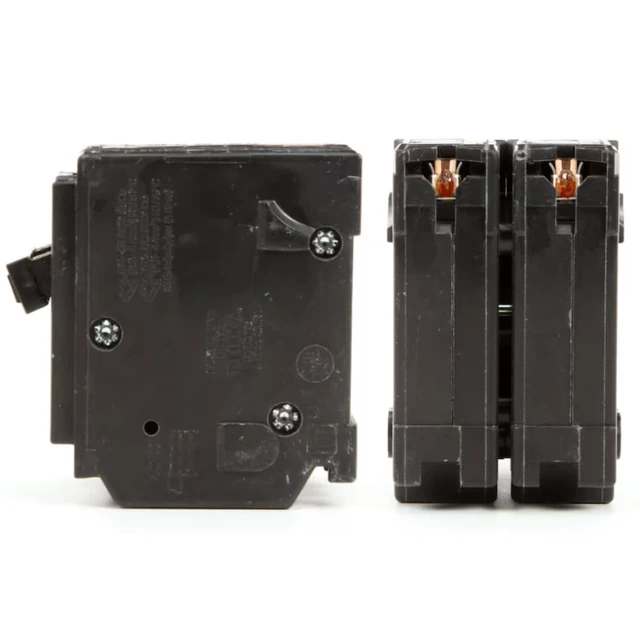 Alt view image 7 of 7 - Genuine Square D HOM215 Circuit Breaker Kit Bundle (1 Pack), 15 Amp (15A) Double Pole, 120/240V, 10kAIC, UL Listed, Plug-On for Homeline Load Centers & Panel Box, New Replacement
