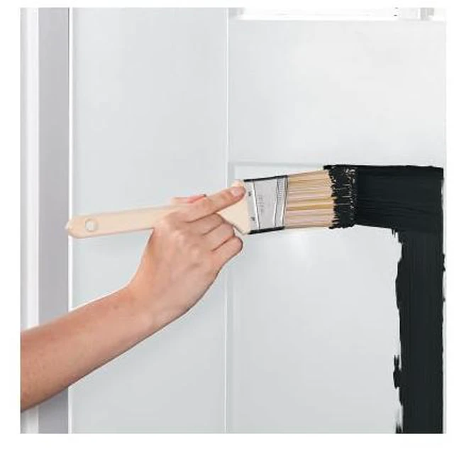 Alt view image 2 of 7 - 369383 Advanced Dry Door & Trim Paint, Quart, Satin Black