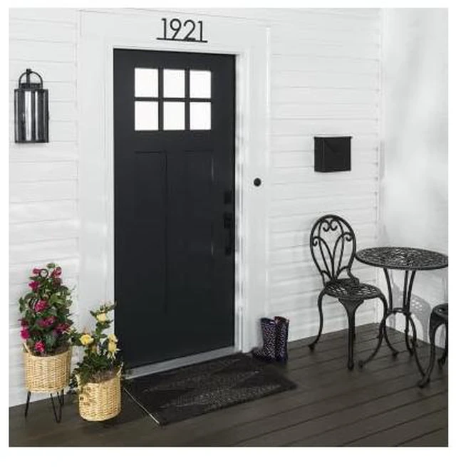Alt view image 5 of 7 - 369383 Advanced Dry Door & Trim Paint, Quart, Satin Black