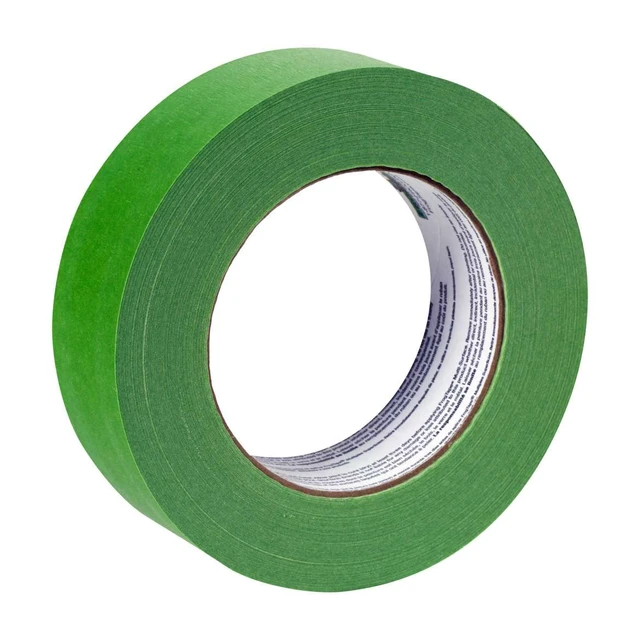 Alt view image 2 of 7 - Multi-Surface Painters Tape with PAINTBLOCK, 1 Inch Wide (0.94 In. x 60 Yds), Medium Adhesion, Green, 1 Roll (Pack of 2) (1358463)