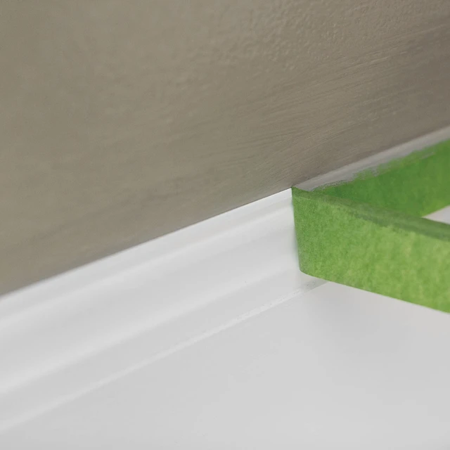 Alt view image 4 of 7 - Multi-Surface Painters Tape with PAINTBLOCK, 1 Inch Wide (0.94 In. x 60 Yds), Medium Adhesion, Green, 1 Roll (Pack of 2) (1358463)