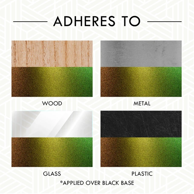 Alt view image 5 of 7 - Color Shift Green Copper Spray Paint Color-Shifting Finish, Crafts, Décor & Accent Projects, Changes Color With Light & Angle, 11 Oz