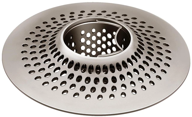 Main image of Shower Drain Hair Catcher/Bathroom Drain Cover/Bathtub Drain Strainer/Shower Stall Drain Protector(Brushed Nickel)