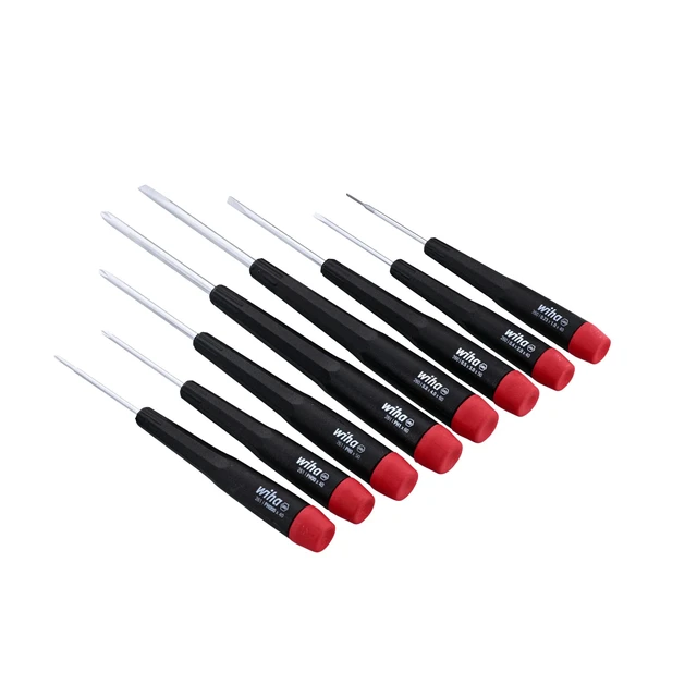 Alt view image 5 of 7 - 26199 Slotted and Phillips Screwdriver Set in Rugged Canvas Pouch, 8 Piece