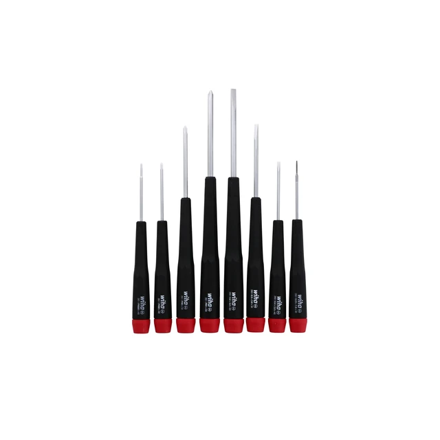 Alt view image 6 of 7 - 26199 Slotted and Phillips Screwdriver Set in Rugged Canvas Pouch, 8 Piece