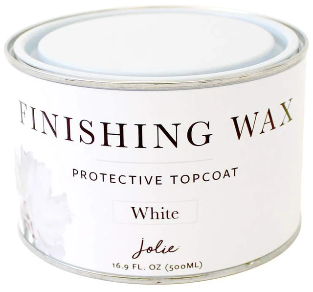 Main image of Finishing Wax - Protective topcoat Paint - Use on interior furniture, cabinets, walls, home decor and accessories - Odor-Free, Non-Hazardous - White - 500ml