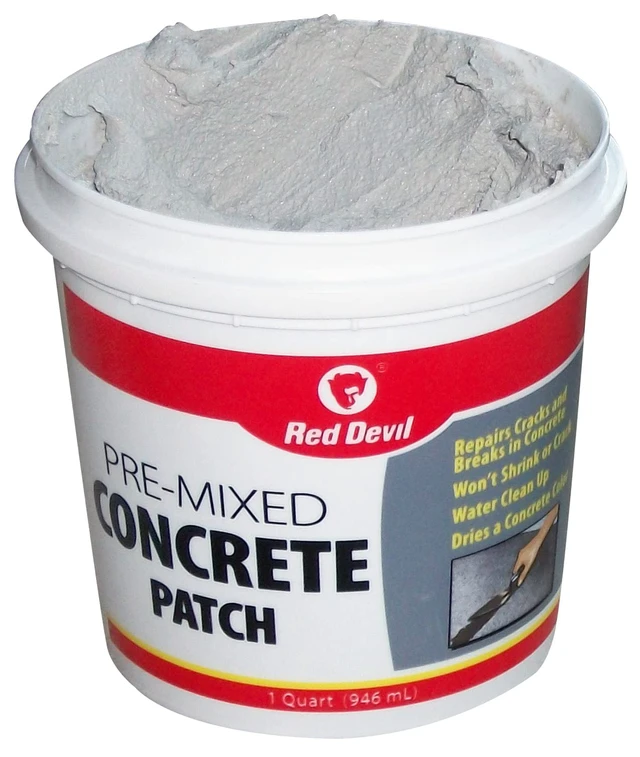 Alt view image 3 of 4 - 0641 Concrete Repair Patch, Cement Crack Filler, Pre-Mixed, 1 Gallon, Pack of 1, Gray, Made in USA