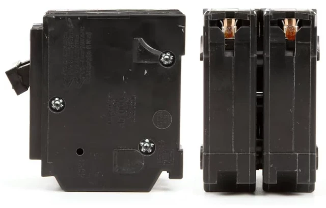 Alt view image 7 of 7 - Genuine Square D HOM225 Circuit Breaker Kit Bundle (1 Pack), 25 Amp (25A) Double Pole, 120/240V, 10kAIC, UL Listed, Plug-On for Homeline Load Centers & Panel Box, New Replacement