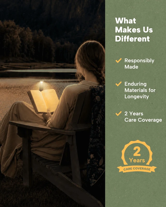Alt view image 7 of 7 - Book Light, Rechargeable Clip-On LED Reading Light for Bed 3 Color Temperatures with Stepless Dimming, Ultralight Bookmark Design for Book Lovers, Mint Green