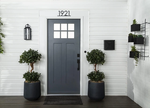 Alt view image 5 of 7 - 369387 Advanced Dry Door & Trim Paint, Quart, Satin Alpine Gray