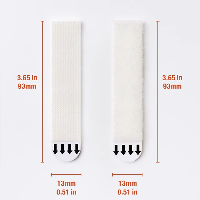 Alt view image 2 of 7 - 10 lb Large Narrow Picture Hanging Strips, 28 Pairs(64 Strips), Damage-Free Damage-Free Removable Picture Hangers, Heavy Duty Wall Hangers for Frame Hanging and Home Decor, No Tools, Waterproof