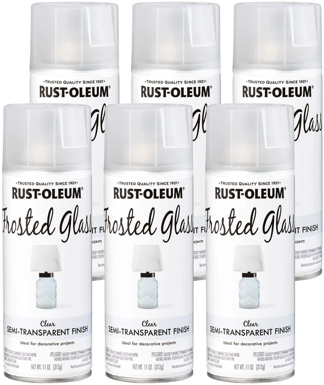 Main image of 342600-6PK Frosted Glass Spray Paint, 11 oz, Frosted Glass, 6 Pack