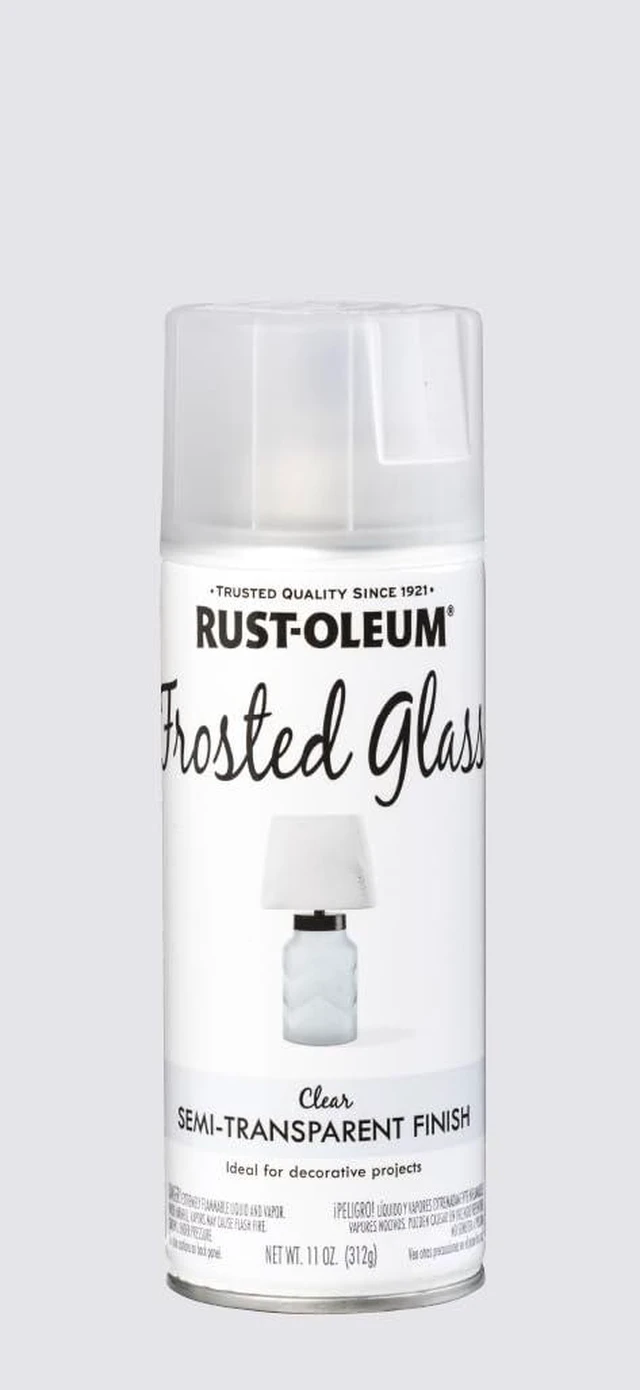 Alt view image 2 of 7 - 342600-6PK Frosted Glass Spray Paint, 11 oz, Frosted Glass, 6 Pack