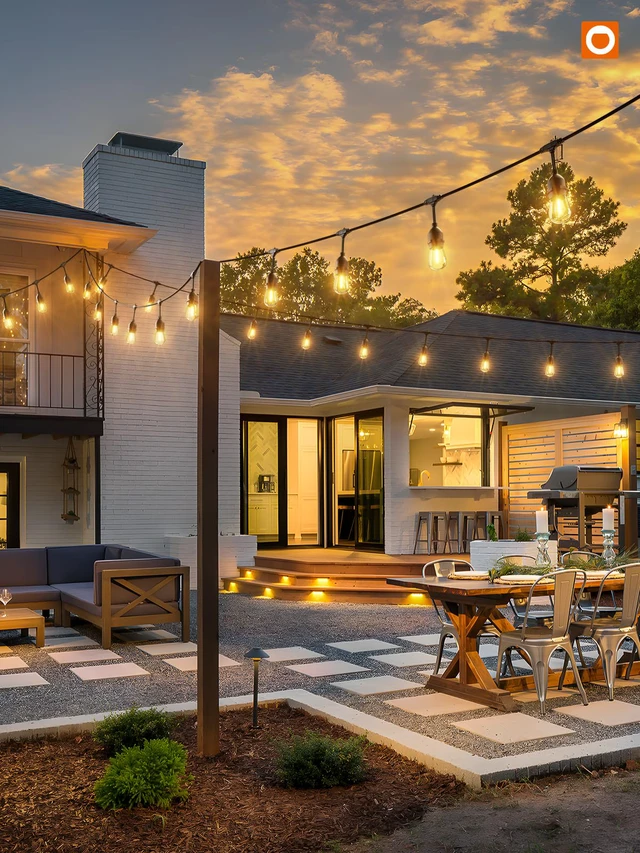Alt view image 7 of 7 - LED Outdoor String Lights 36FT Edison Vintage Weatherproof ETL Commercial Grade Strand with Shatterproof Bulbs, Decorative Hanging Lights for Patio Backyard Garden Cafe Bistro Deck