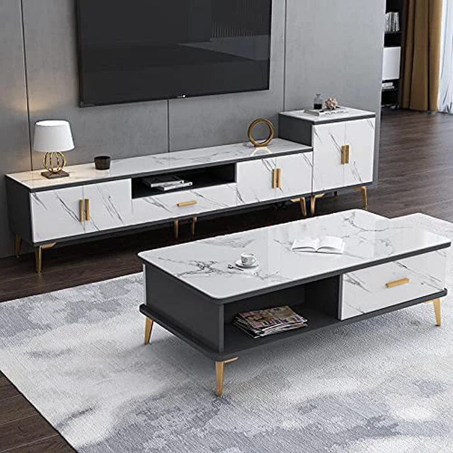 Alt view image 2 of 7 - Marble Contact Paper White Peel and Stick Wallpaper 23.6"×197" Glossy Marble Wallpaper Self Adhesive Removable Wallpapers Waterproof Countertop Paper for Cabinet Furniture Kitchen Vinyl