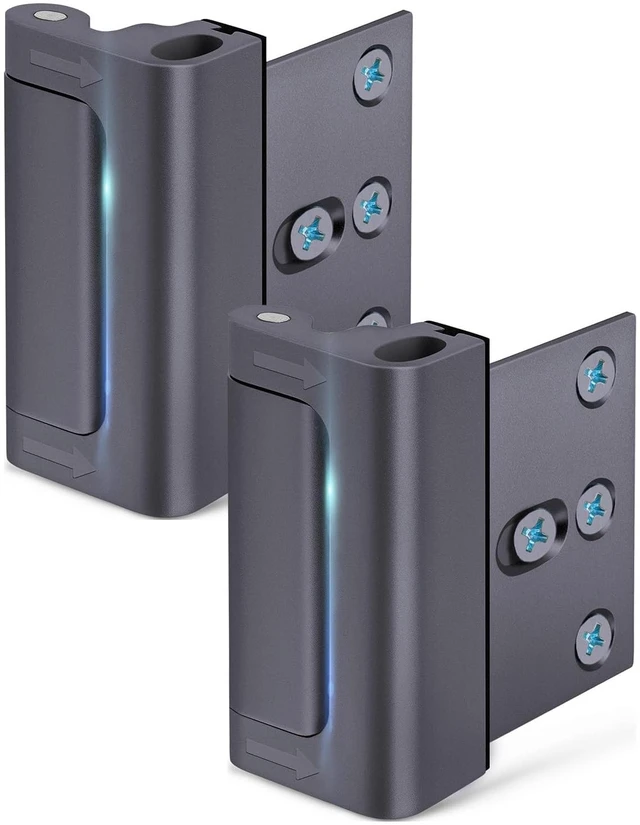 Main image of Door Reinforcement Lock Child Proof Door Locks for Front Door Kids Safety Home Security Door Safety Locks from Inside, Easy top of door latch lock Drilling Required, keeps safe & stops forced entry
