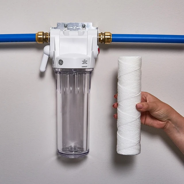 Alt view image 3 of 4 - FXWSC Whole House Water Filter | Replacement for Water Filtration System | NSF Certified: Reduces Sediment, Rust & Other Impurities from Water | Replace Every 3 Months for Best Results | 2 Filters