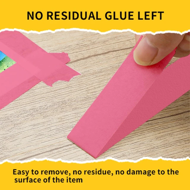 Alt view image 4 of 7 - Painters Tape, 1 inch x 55 Yards x 6 Rolls Pink Painters Masking Tape for Indoor and Outdoor Use, Medium Adhesive Paint Tape for DIY Crafts, Arts, Painting, Easy Removal