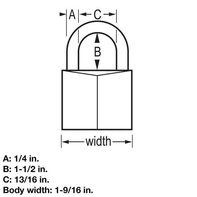 Alt view image 7 of 7 - Covered Aluminum Padlock with Key, 141QLF, 4 Pack Keyed Alike