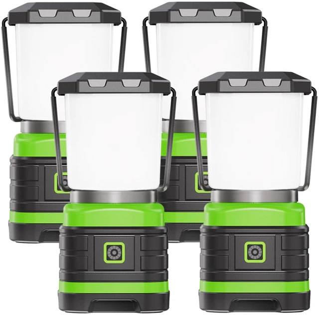 Main image of LED Camping Lantern, Portable Lanterns Flashlights, Outdoor Lights Battery-Operated (Battery Not Included), Camping Essential, Emergency, Hurricanes, Hiking, Power Outages, Survival Gear, Home