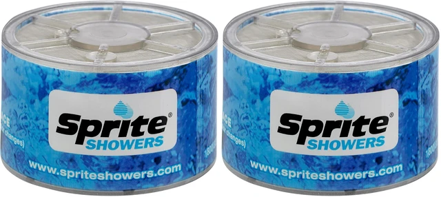Main image of Shower Filter Replacement Cartridge, Pack of 2 | Slim-Line SLC | Blue | 1 Count per Pack