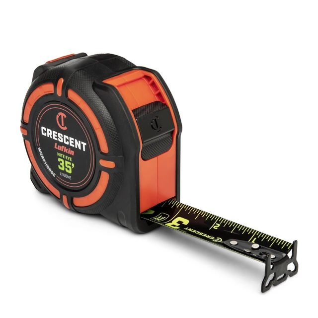 Alt view image 7 of 7 - Lufkin 35 Ft. WORKHORSE NITE EYE Tape Measure | L1135NE