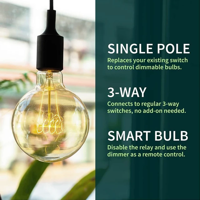 Alt view image 2 of 6 - 800 Series Z-Wave Long Range Dimmer Switch ZEN72 800LR, White | Direct 3-Way (No Add-On Switch Needed) | Z-Wave Hub Required